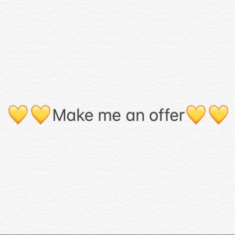 We love offers!